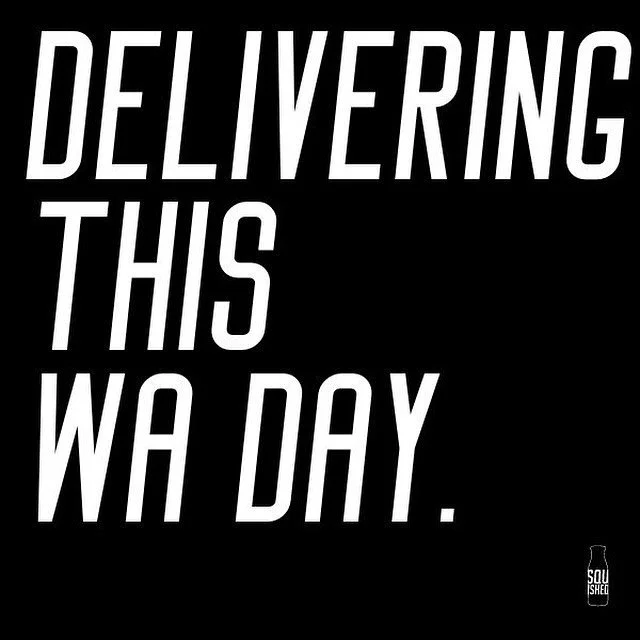 🍊 We&rsquo;ll be delivering our fresh cold pressed juice this WA day. 🚚👍🏼 Orders in as usual! #perth #perthcafe #madeinperth #coldpressedjuice #freshjuice