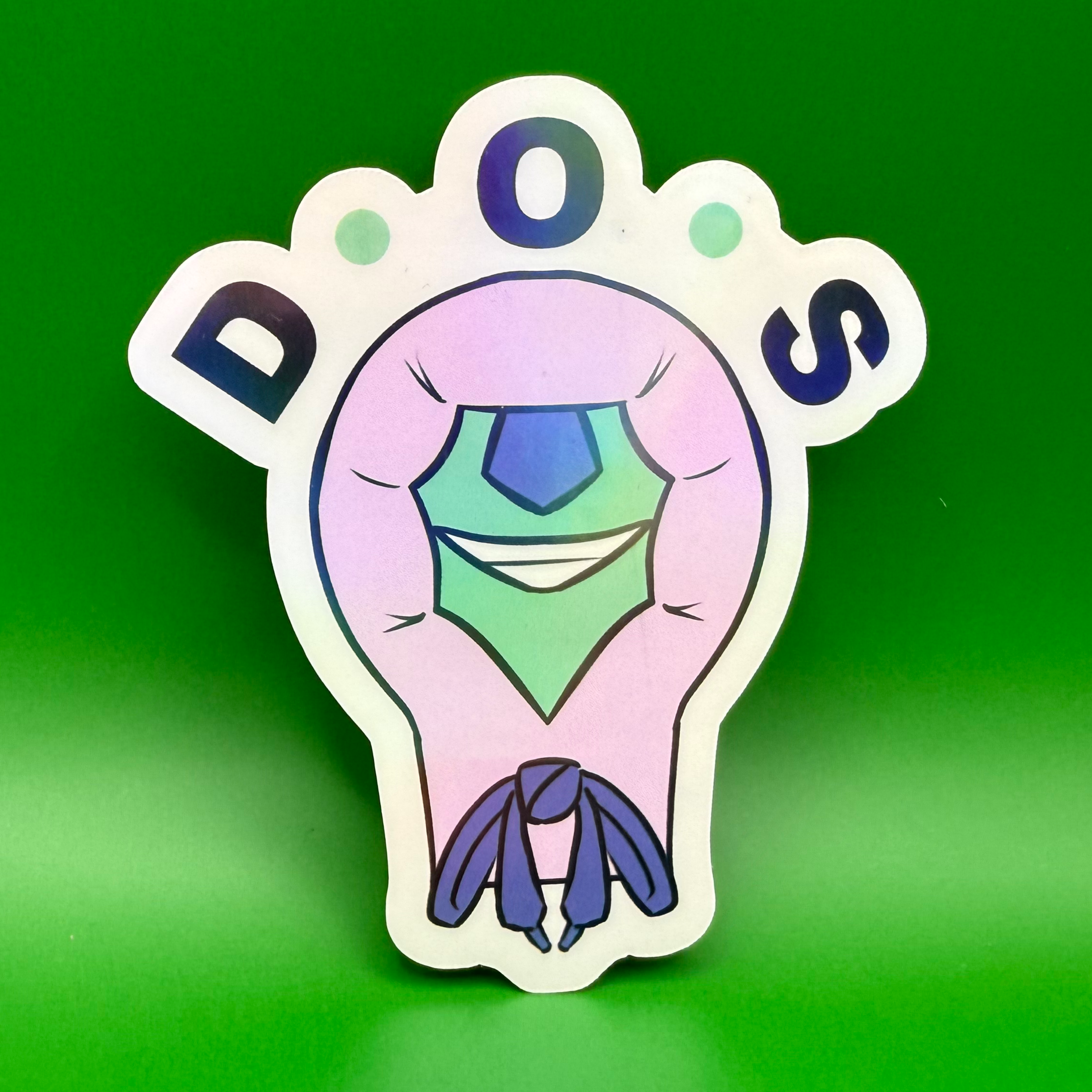 D.O.S. Logo sticker