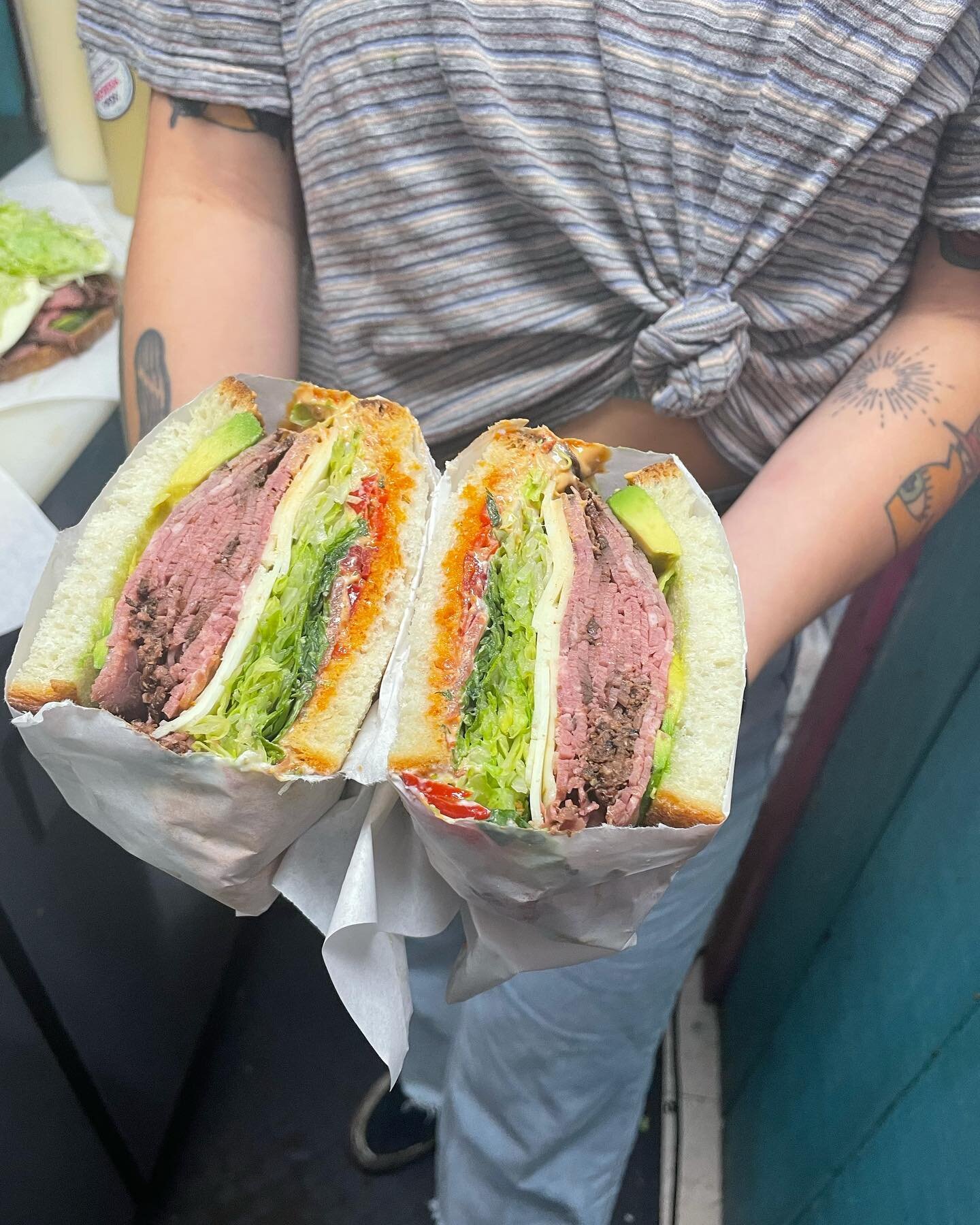 Did you know we can custom build you a sandwich any way you want ? Even if you say want to get a little crazy and build a $25 sandwich&hellip; we are so proud of our patrons and of course our amazing sandwich artist staff!