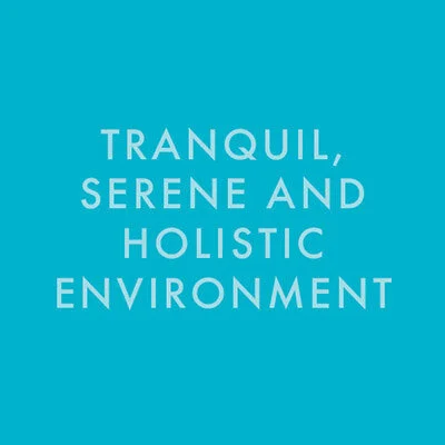 Tranquil, Serene, and Holistic Environment