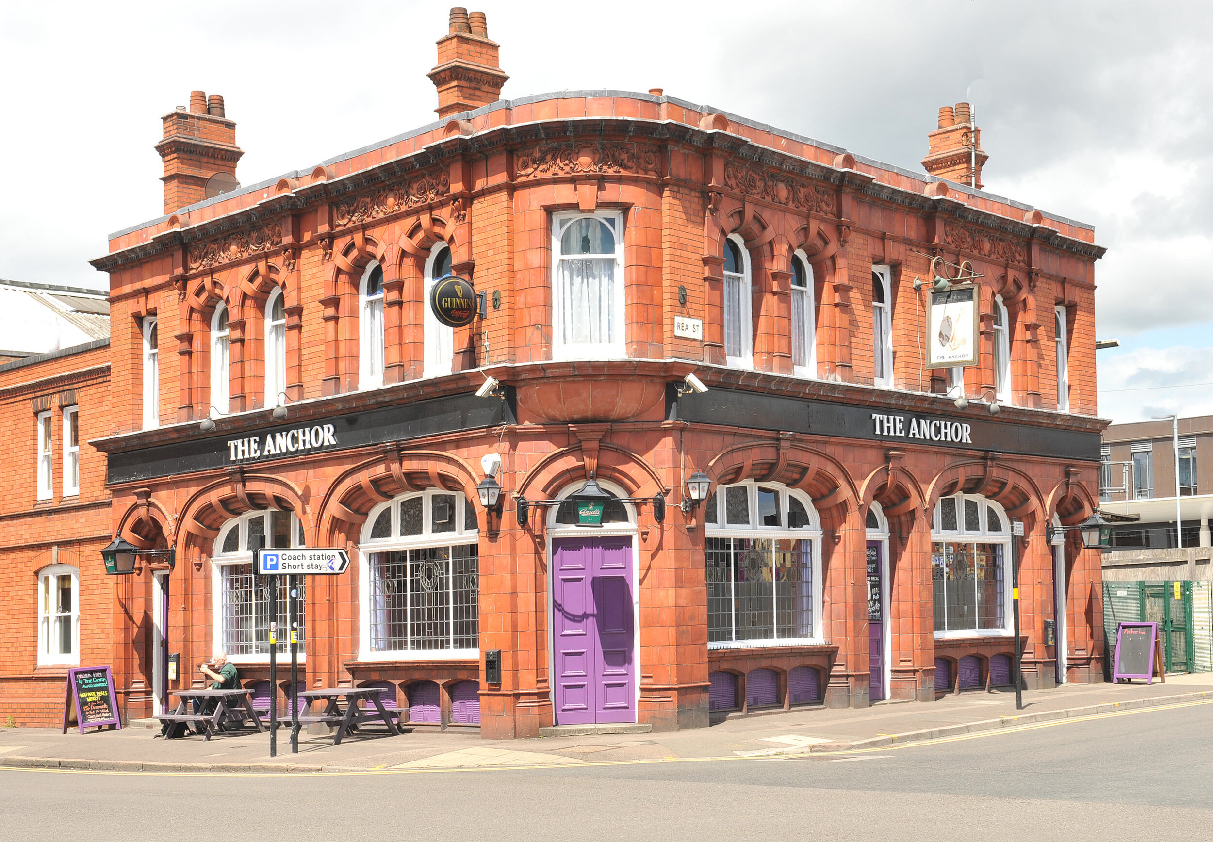   The Anchor (1902), adjacent to Digbeth Bus Station in Birmingham, is representative of many similar pubs in the city and adjacent area. Photo: Geoff Brandwood.  