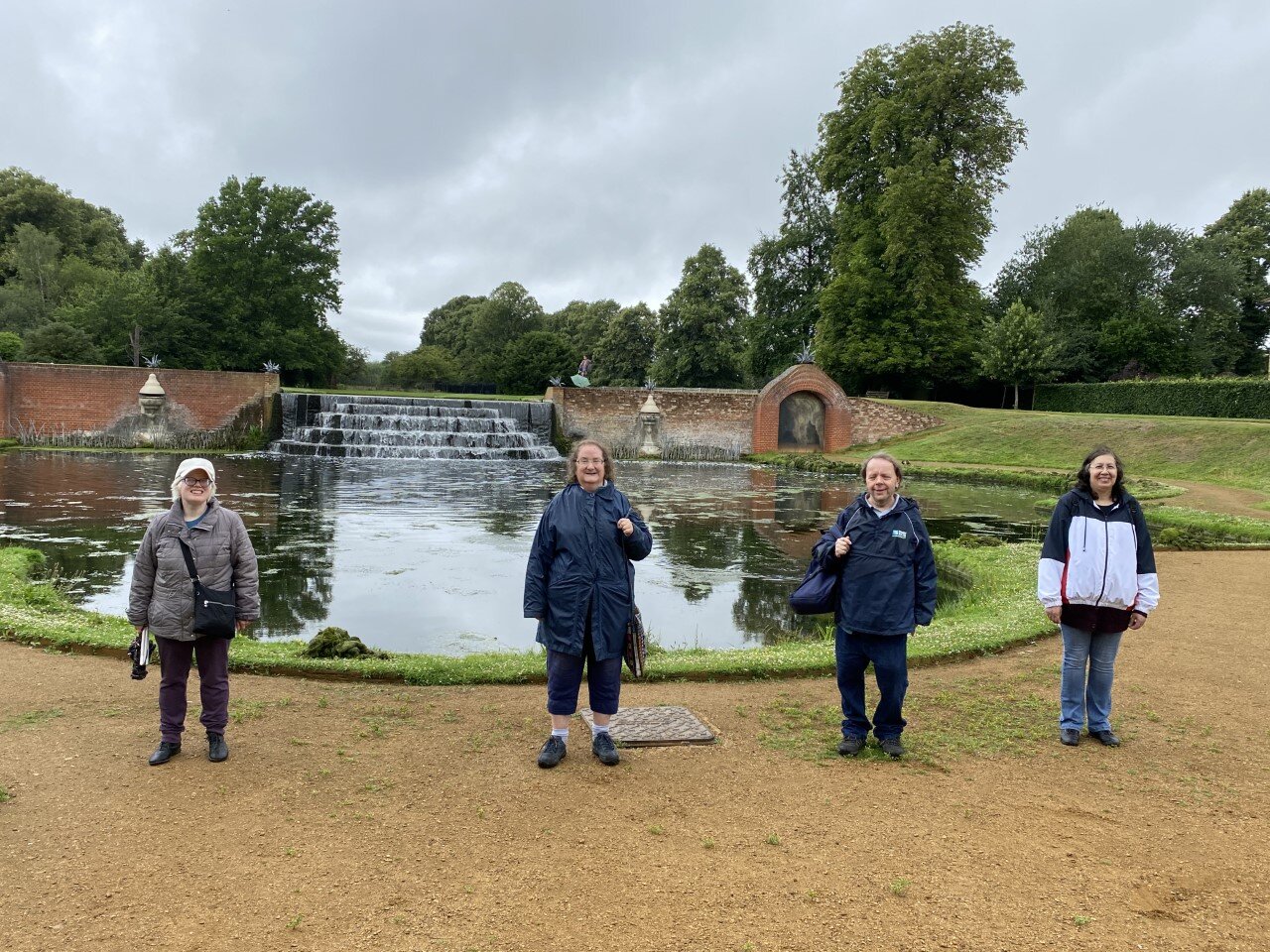 Socially Distancing in Bushy Park