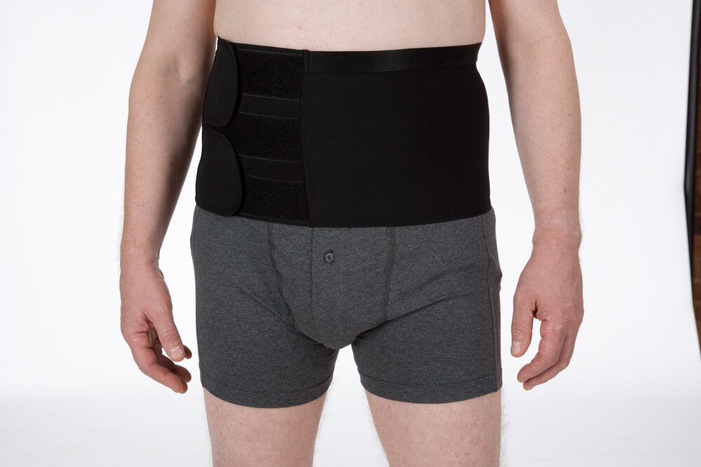 Easy Peel Hernia Support Belts Ireland —  - Stoma support wear in  Ireland