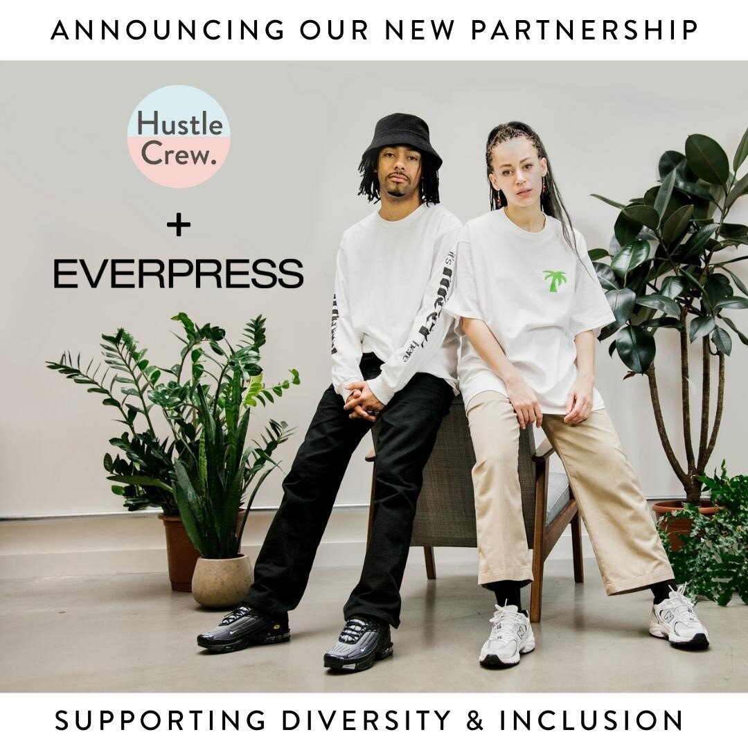 In case you missed it, we're teaming up with @everpresshq over the next few weeks to support our community now more than ever🙌 ⁠
⁠
First, we're helping Black designers secure the bag by selling their designs in print. Apply here: hustlecrew.co/everp