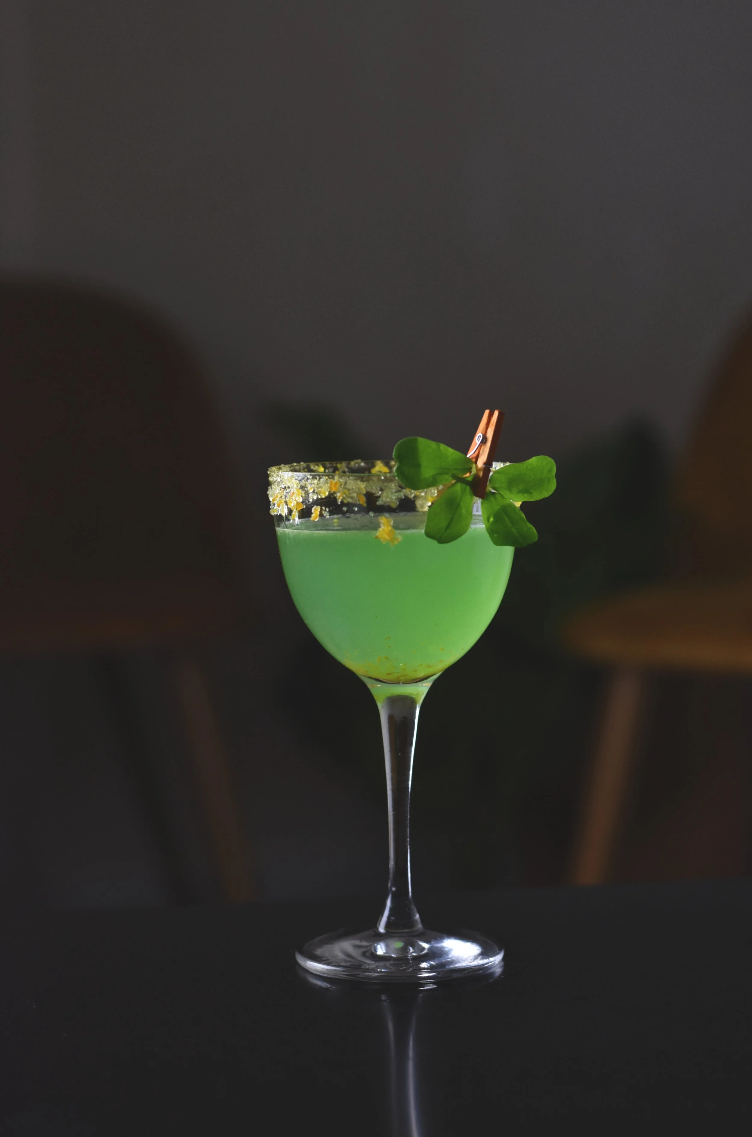 st patricks day champagne cocktail