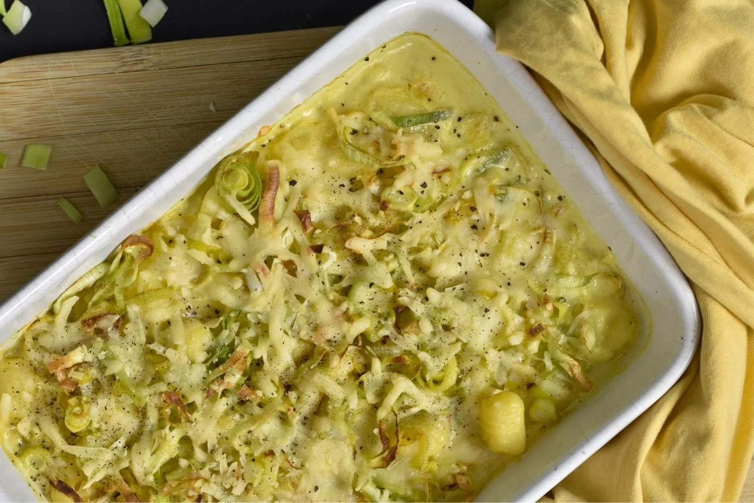 Grilled Cheesy Gnocchi With Leeks and Mustard Joe Wicks Healthy