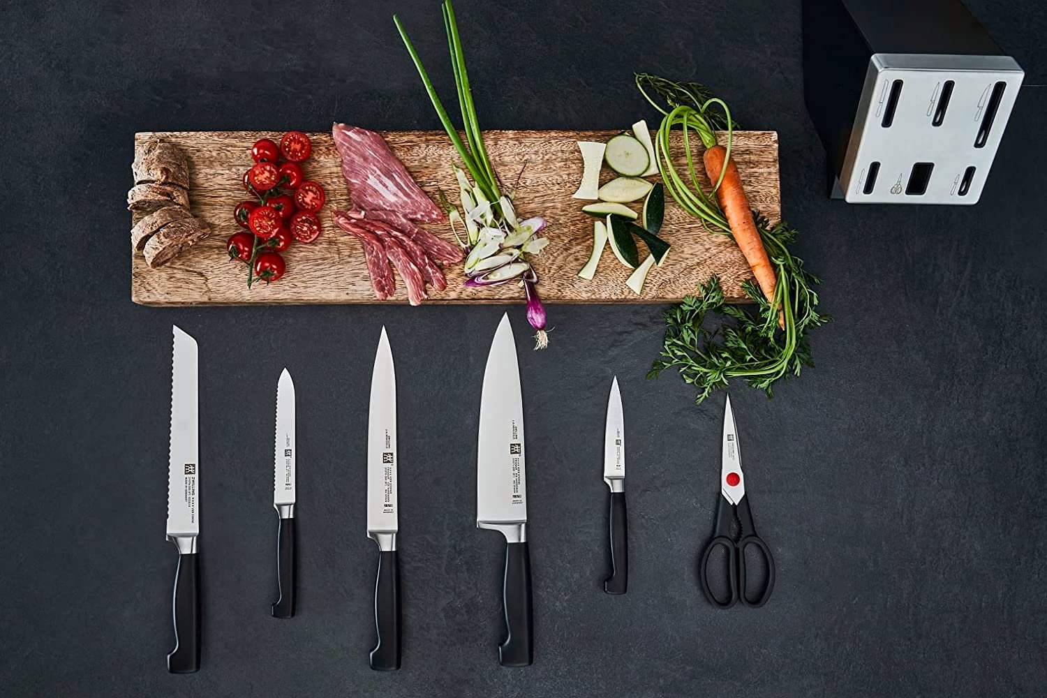 ZWILLING J.A. Henckels Zwilling Pro 7-piece Self-Sharpening Knife
