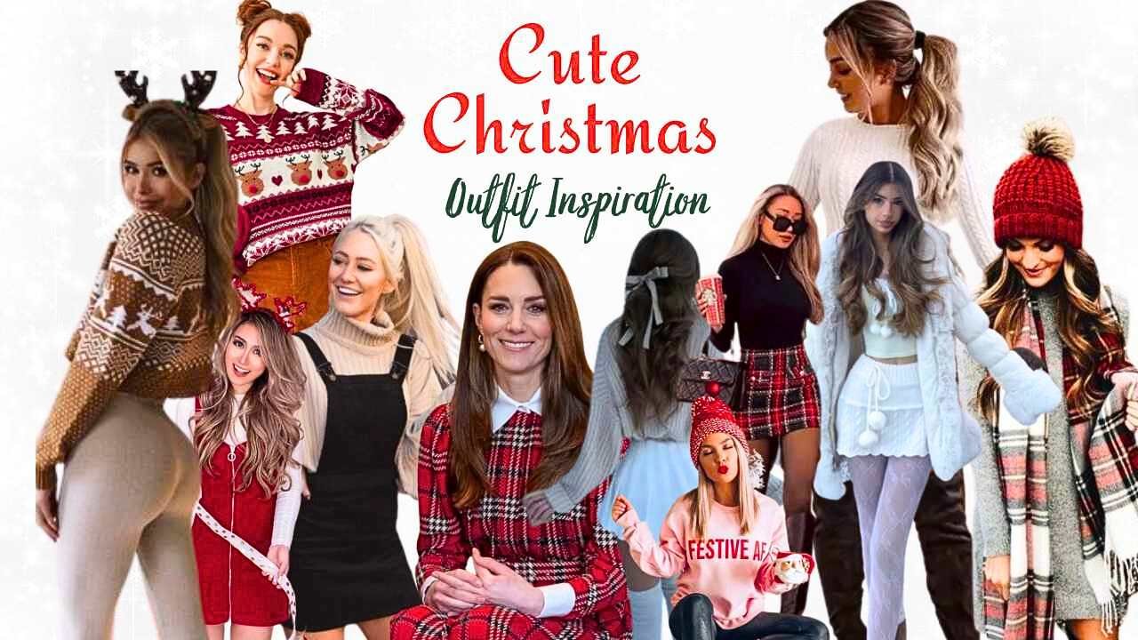 Santa Stockings Christmas Sports Bra: Women's Christmas Outfits