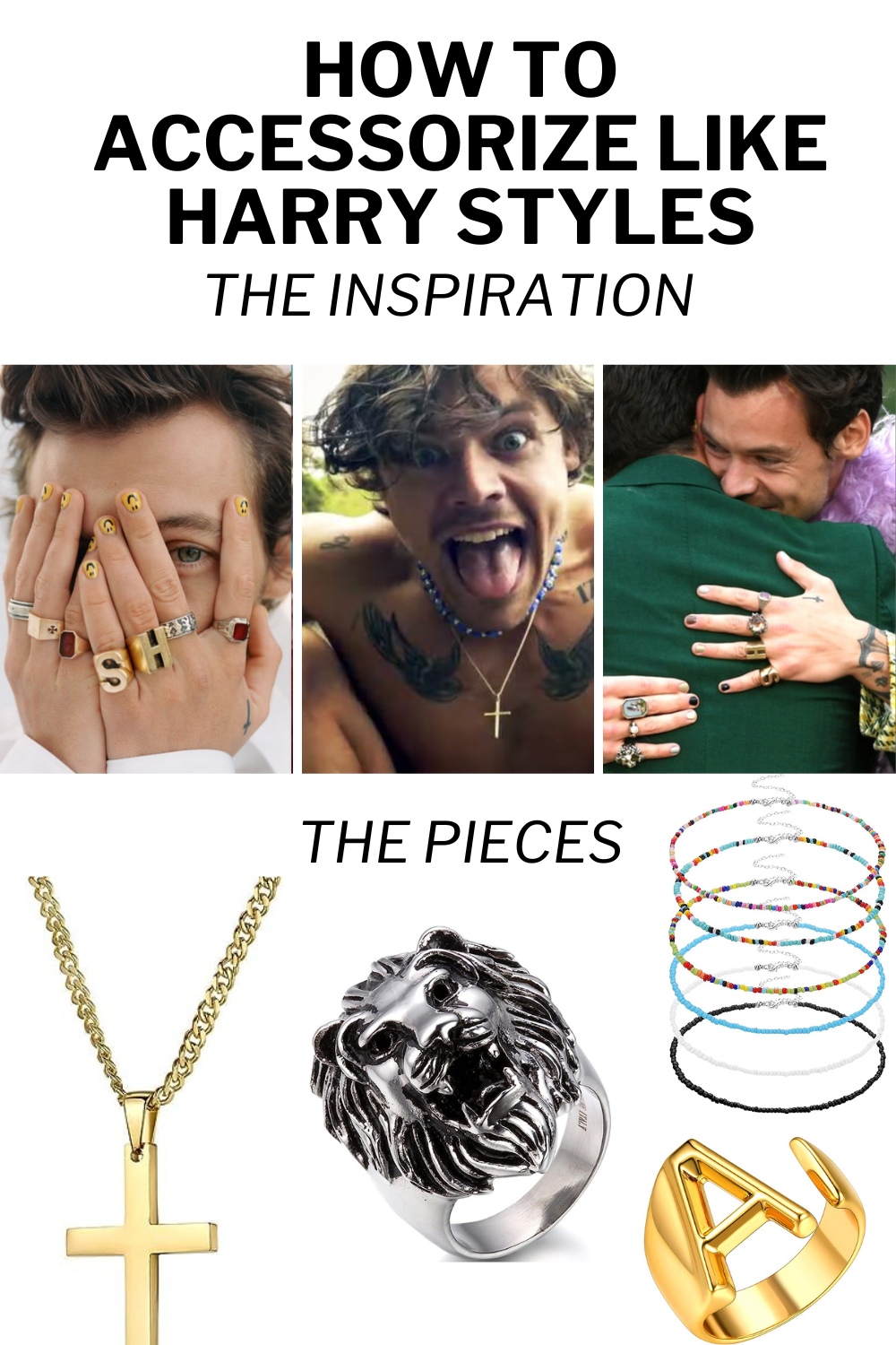 See Harry Styles's Best Jewelry Moments | POPSUGAR Fashion