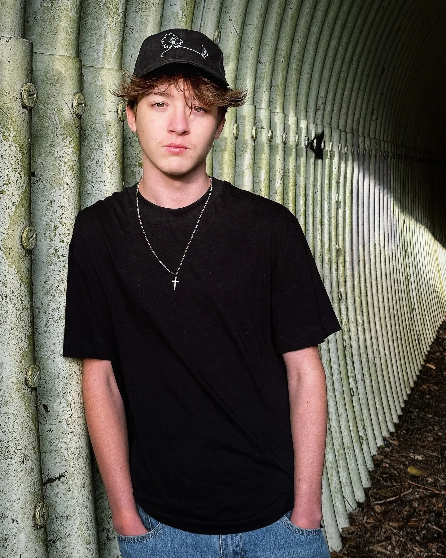 Had a wonderful shoot with @king_sam.9 at my favourite tunnel this afternoon.  A mix of a model portfolio and JBS merchandise (the beanie, baseball hat and hoodie are available to pre-order via the shop on the website - link in bio). Sam was an absol