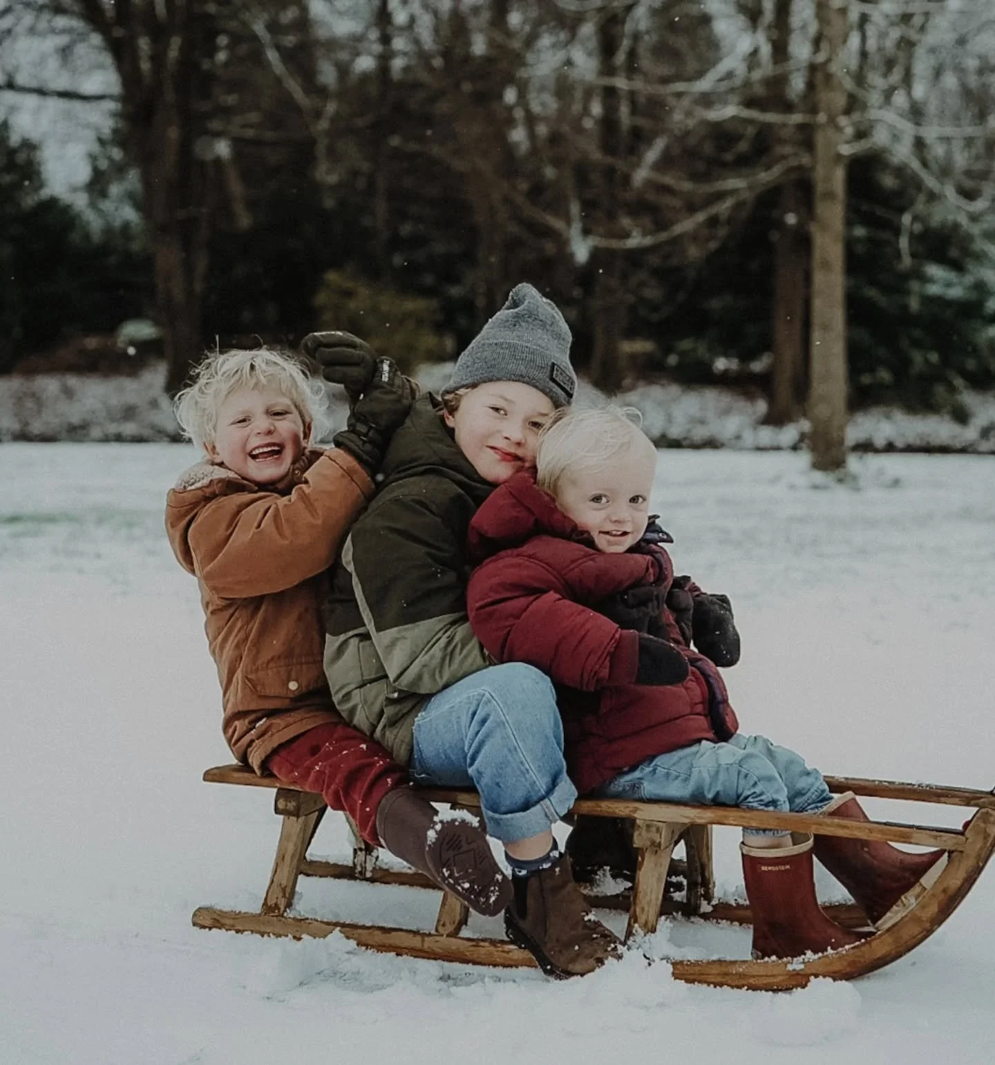 Blijer kan je ze niet maken 🌨️☃️❄️🩵