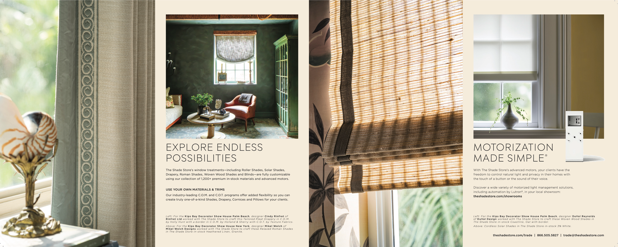 Trade Double Gatefold Mailer - Inner Spread