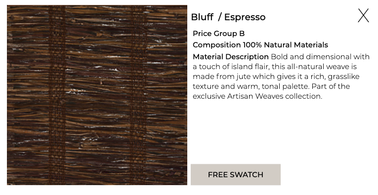 Artisan Weaves Collection - Material Description