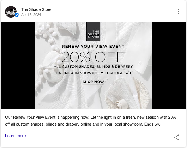 Google Business Post