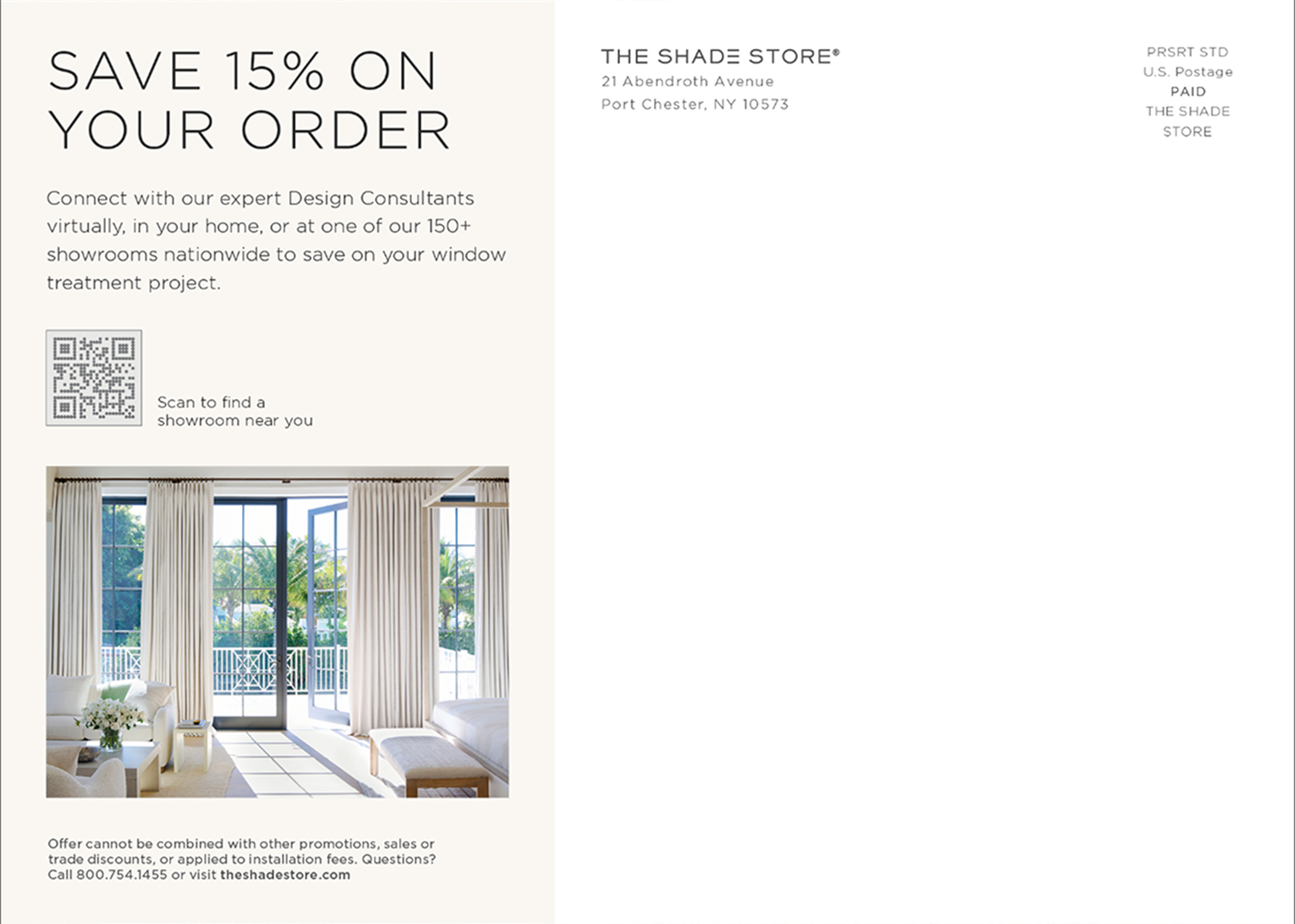 Branded Double Gatefold Mailer - Back Cover