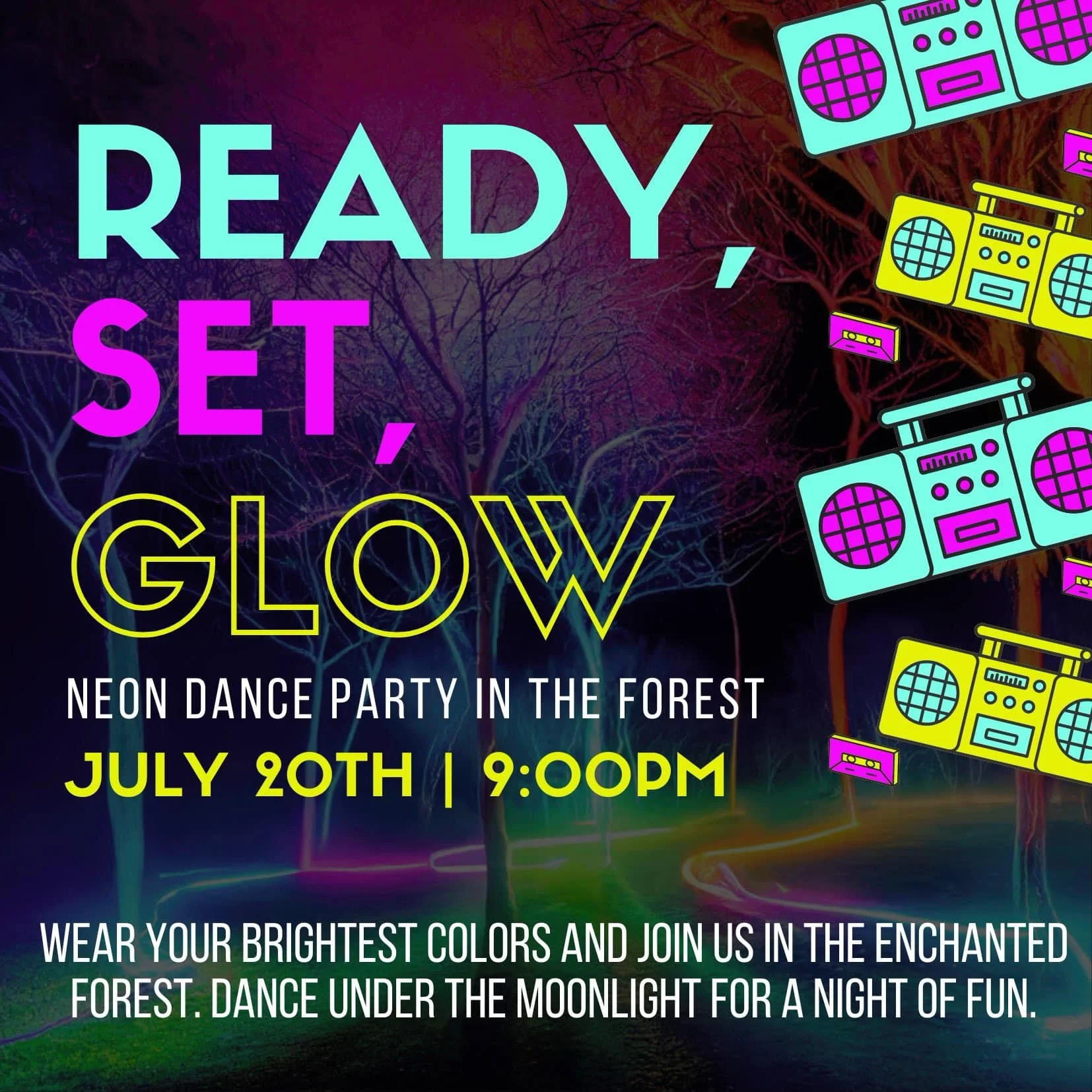 Ready, Set, Glow!