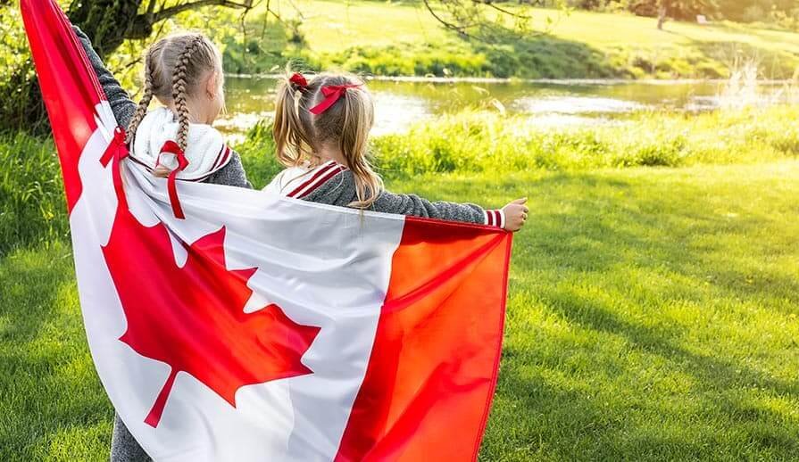 Canada Day Horseshoes
