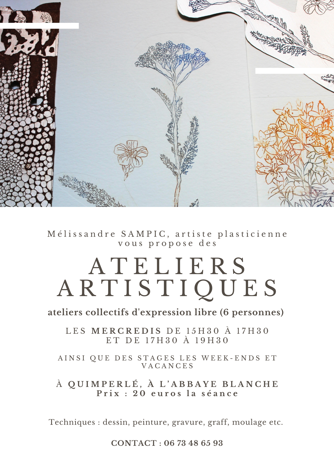 Ateliers d’expression artistique