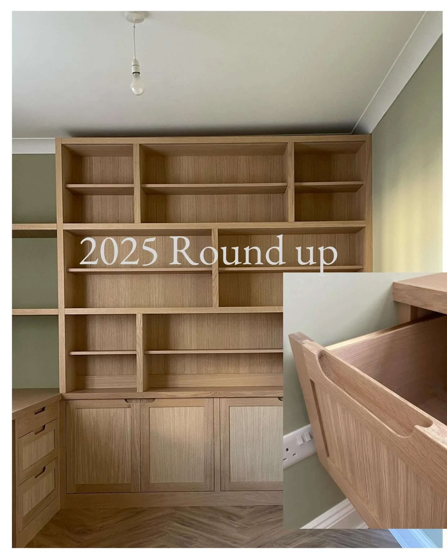 2 0 2 5 

First full year in Devon has been busy, but a fun one with lots of variety in the projects we completed. 
Can&rsquo;t wait for kick off 2026 with fitting of a bit kitchen project that we&rsquo;ve been working on in the lead up to Christmas.