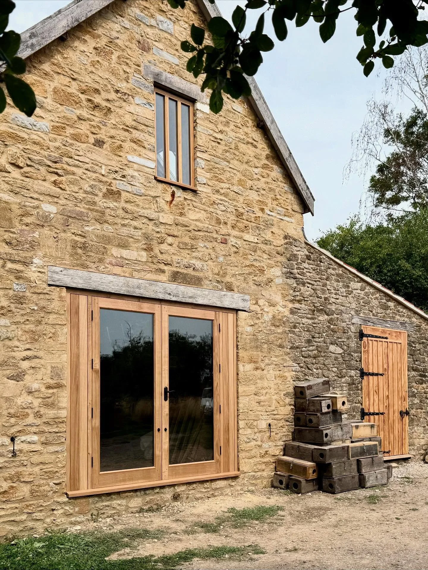 F R E N C H  D O O R S 

I was delighted to contribute to a barn conversion project by creating these French doors for a local timber merchant. He is passionate about supporting smaller local businesses and has asked different craftspeople to be invo