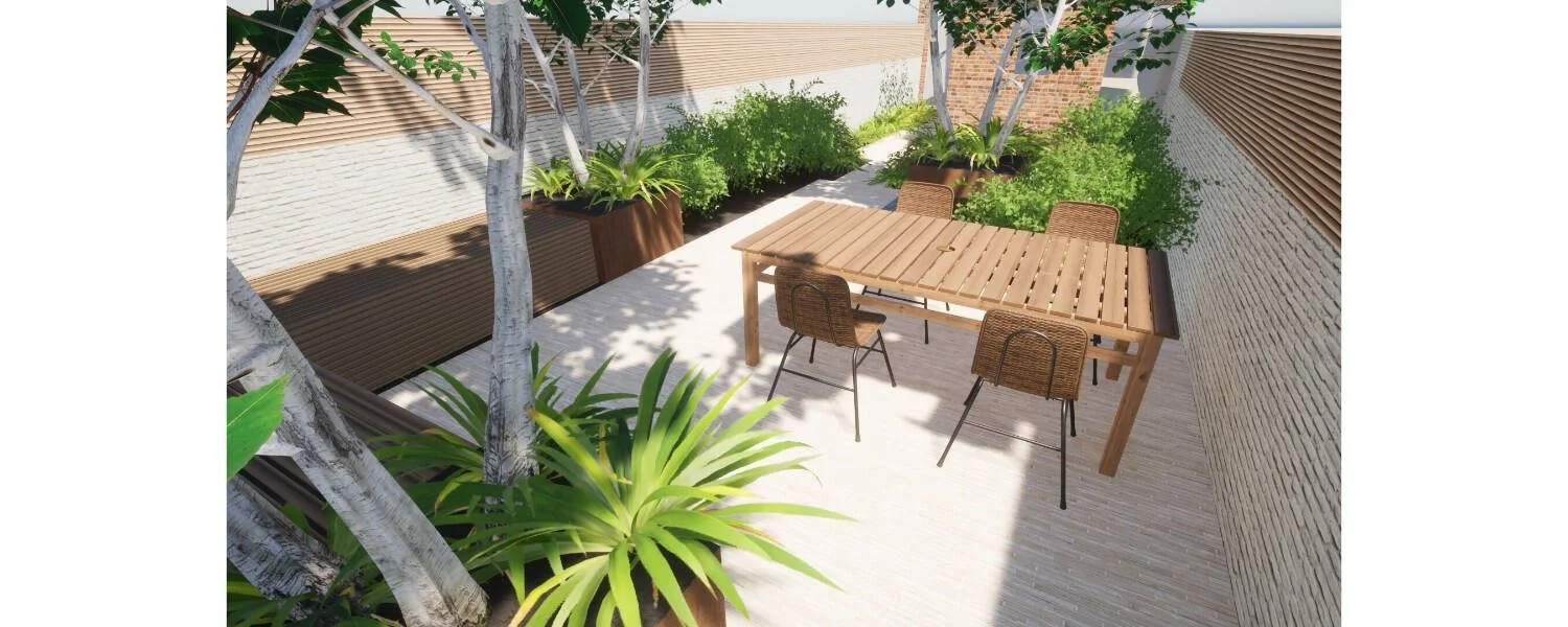 umber-garden-design-leamington-spa-corten-planters-dining-overhead-render.jpg