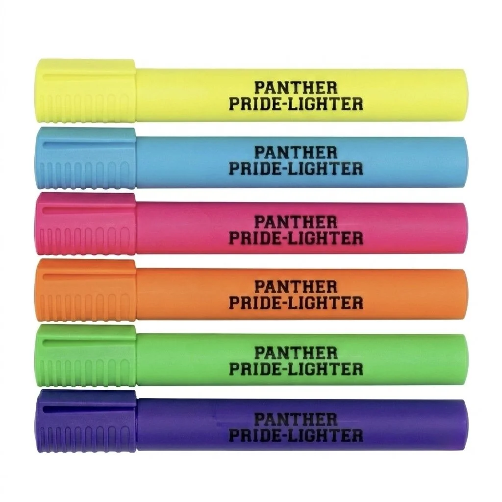SS_Liqui-Mark XL Jumbo Fluorescent Highlighter - Panther Pride-Lighter (Assorted Colors)