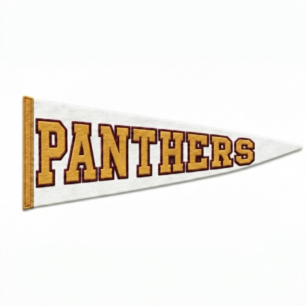 SS_Premium Felt Pennant - Panthers