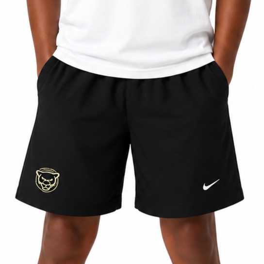 SS_Nike Dri-Fit 4" Woven Short - Panther Logo (Black)