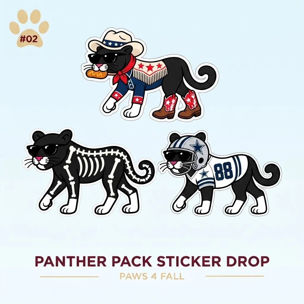 SS_Sticker Drop #02: Paws 4 Fall - Pack/3 (Boys)