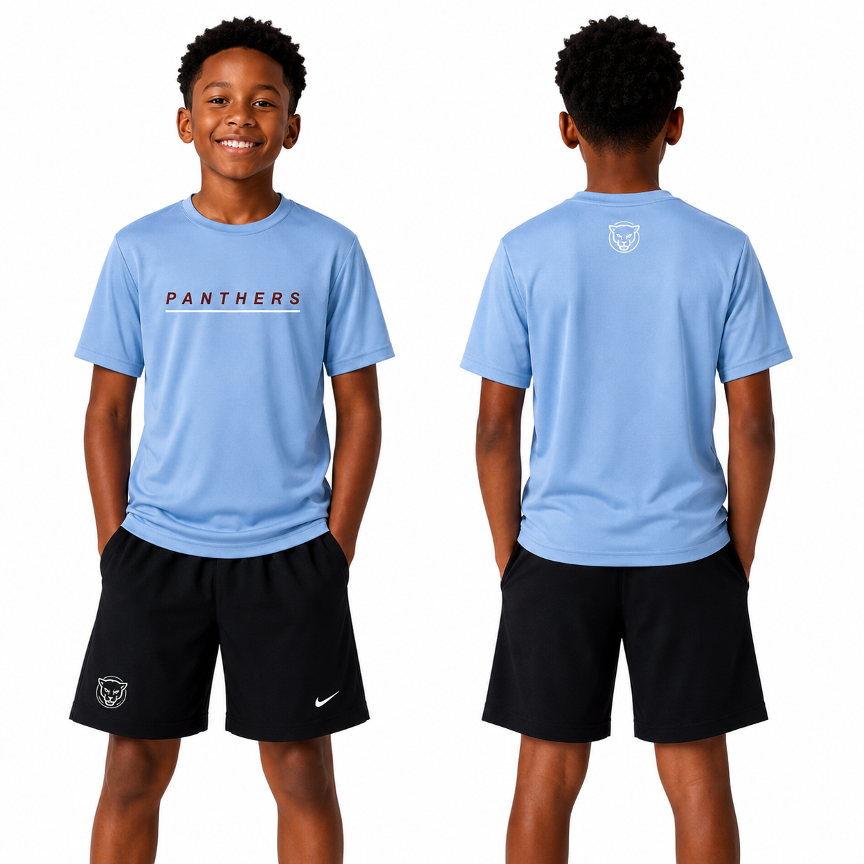 SS_Sport-Tek Youth PoSiCharge Competitor Tee - Panthers (Light Blue)