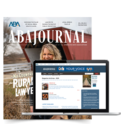 ABA Journal Print/Digital Edition Sponsored Content