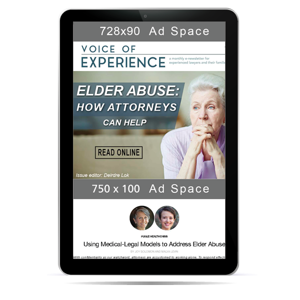 Voice of Experience Enewsletter 