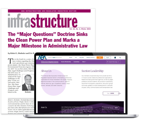 Infrastructure &amp; Regulated Industries Annual Section Sponsorship