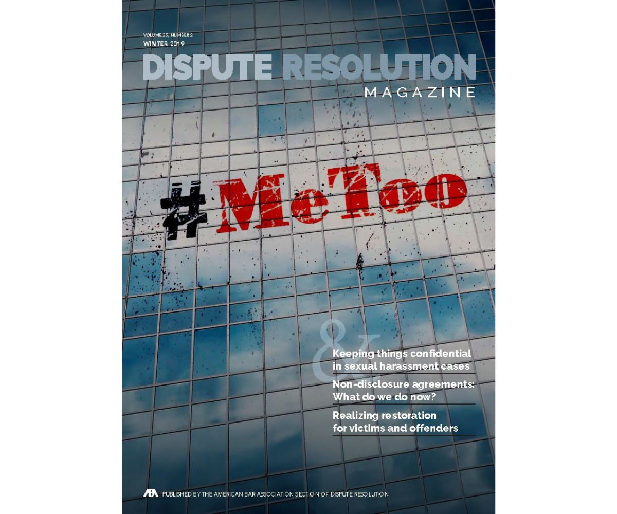 Dispute Resolution Magazine