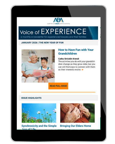 Voice of Experience eNews 