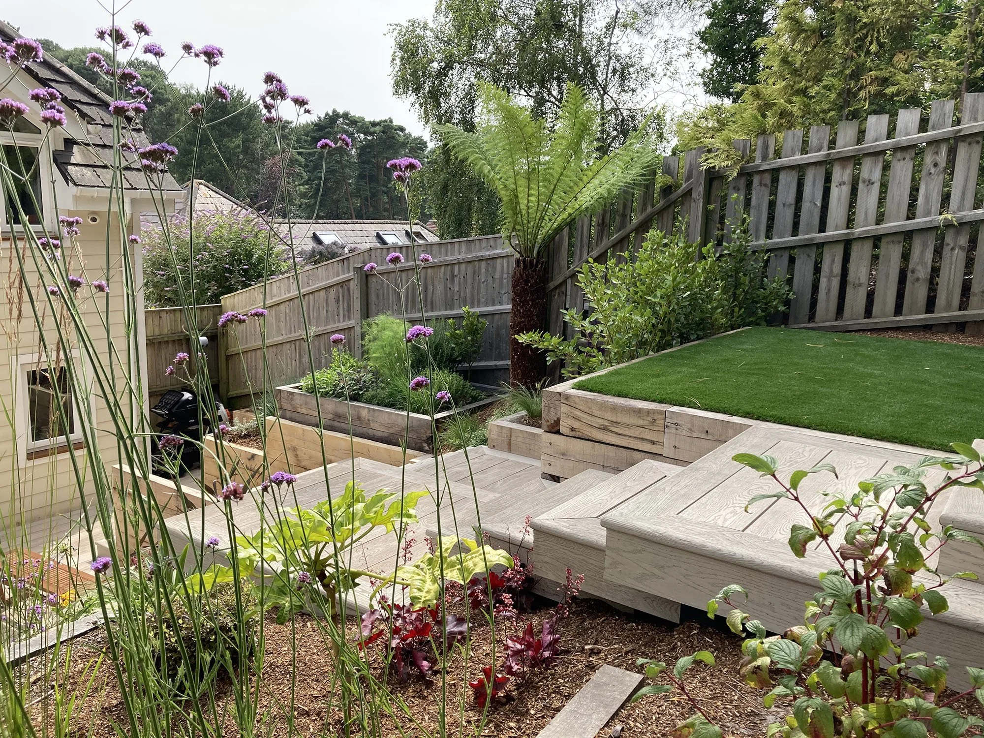 Multi-level garden design