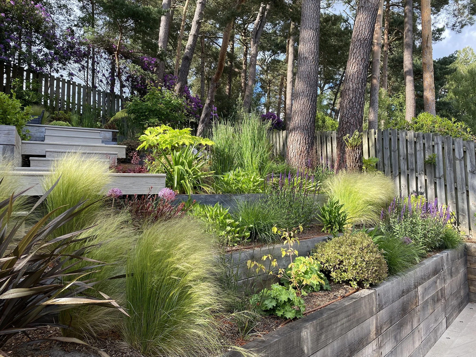 Multi-level garden design