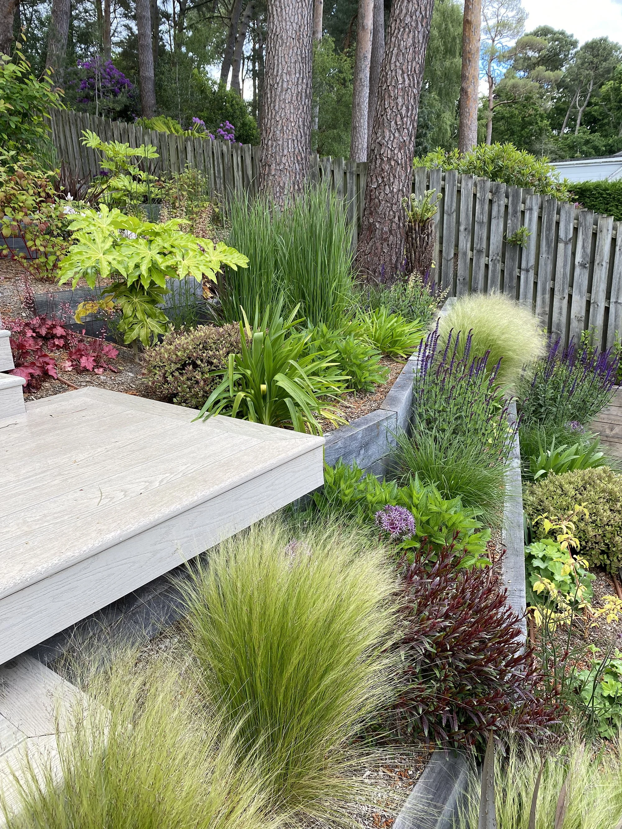 Multi-level garden design