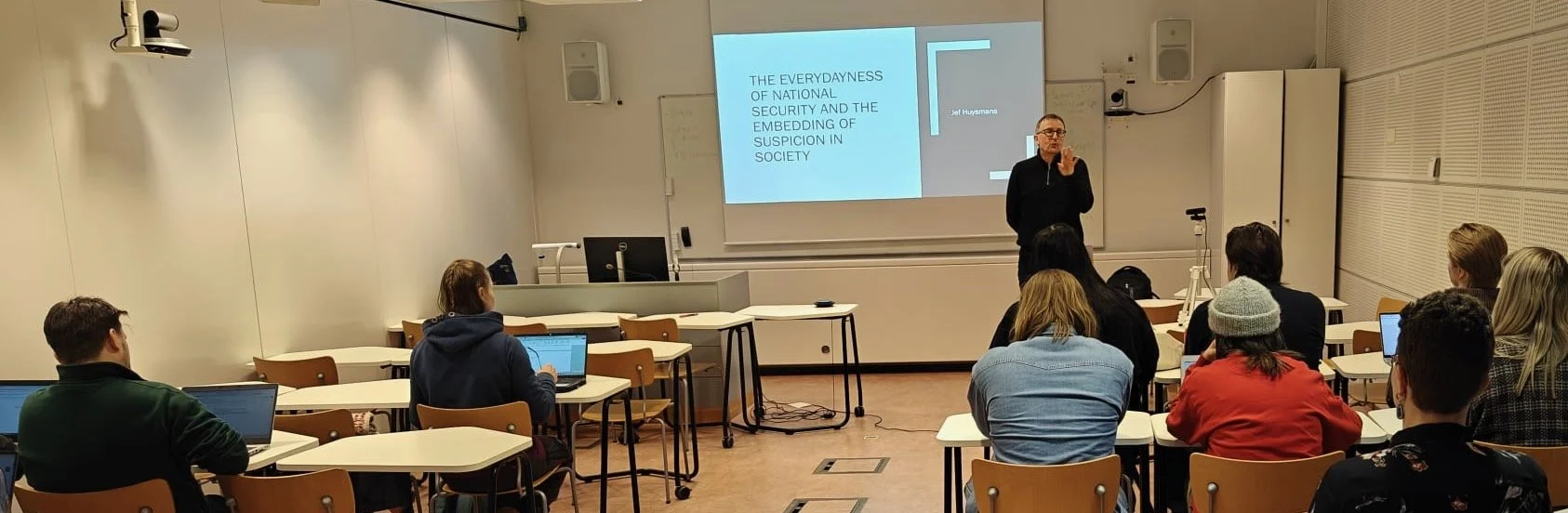 Jef Huysmans visited the University of Lapland.
