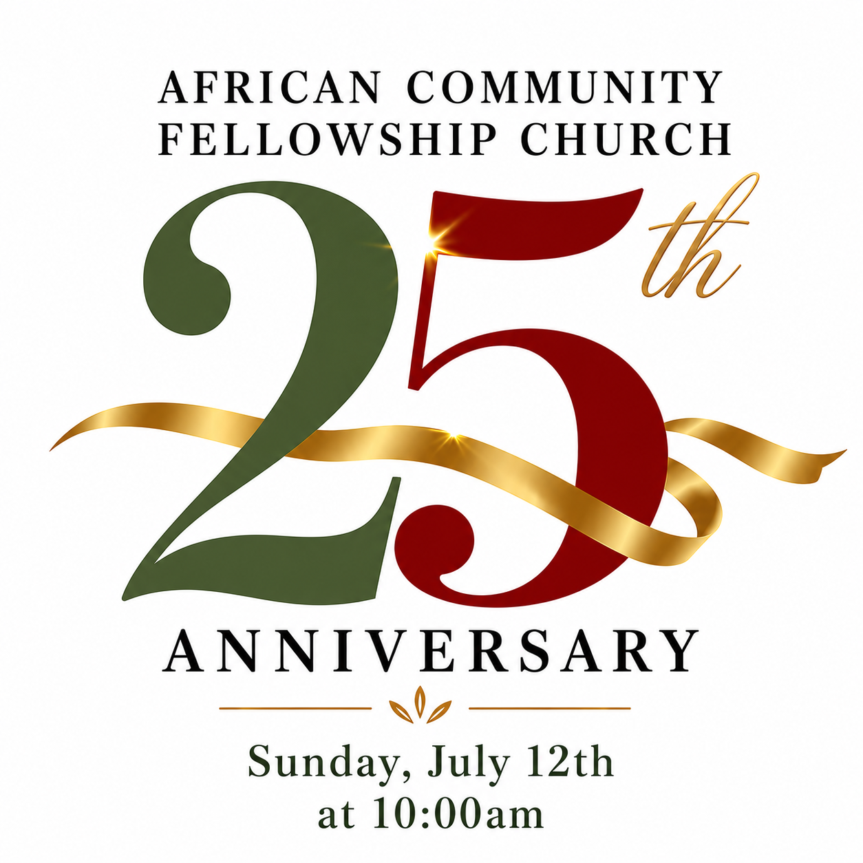 ACFC 25th Anniversary Celebration