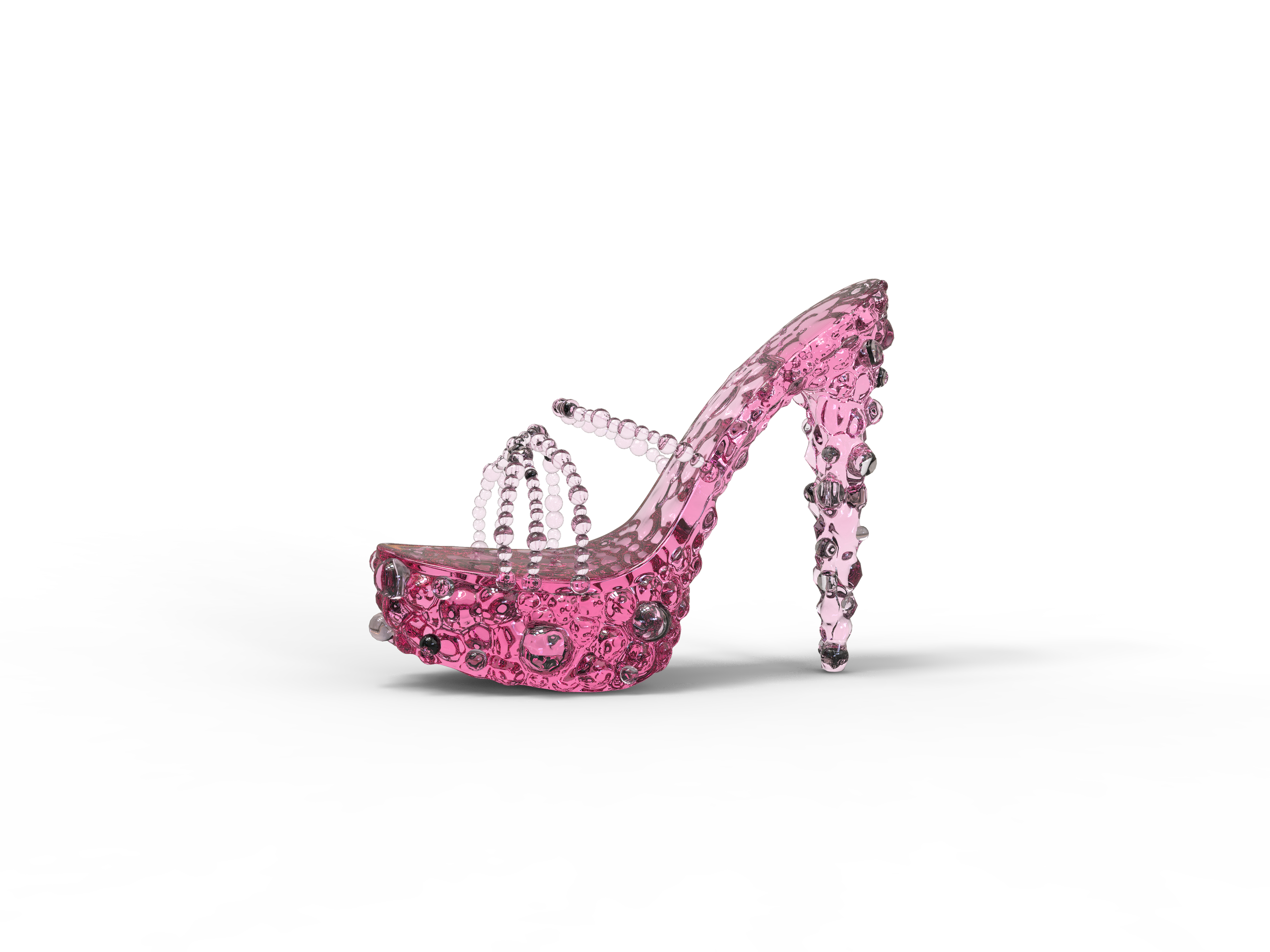 bubble heel trainers