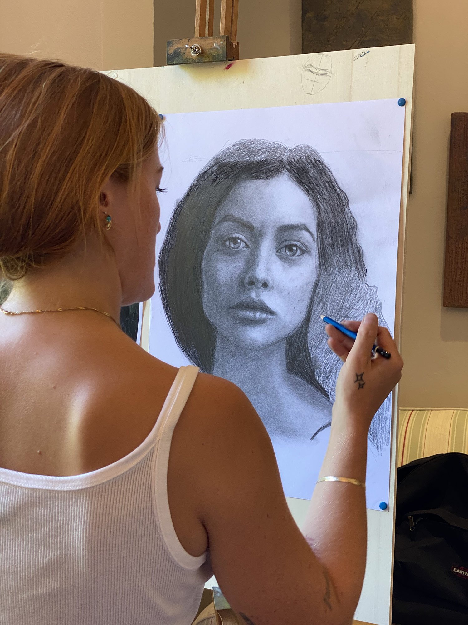 Art Classes in Florence Portraiture Course — Apollon Art Studio Florence