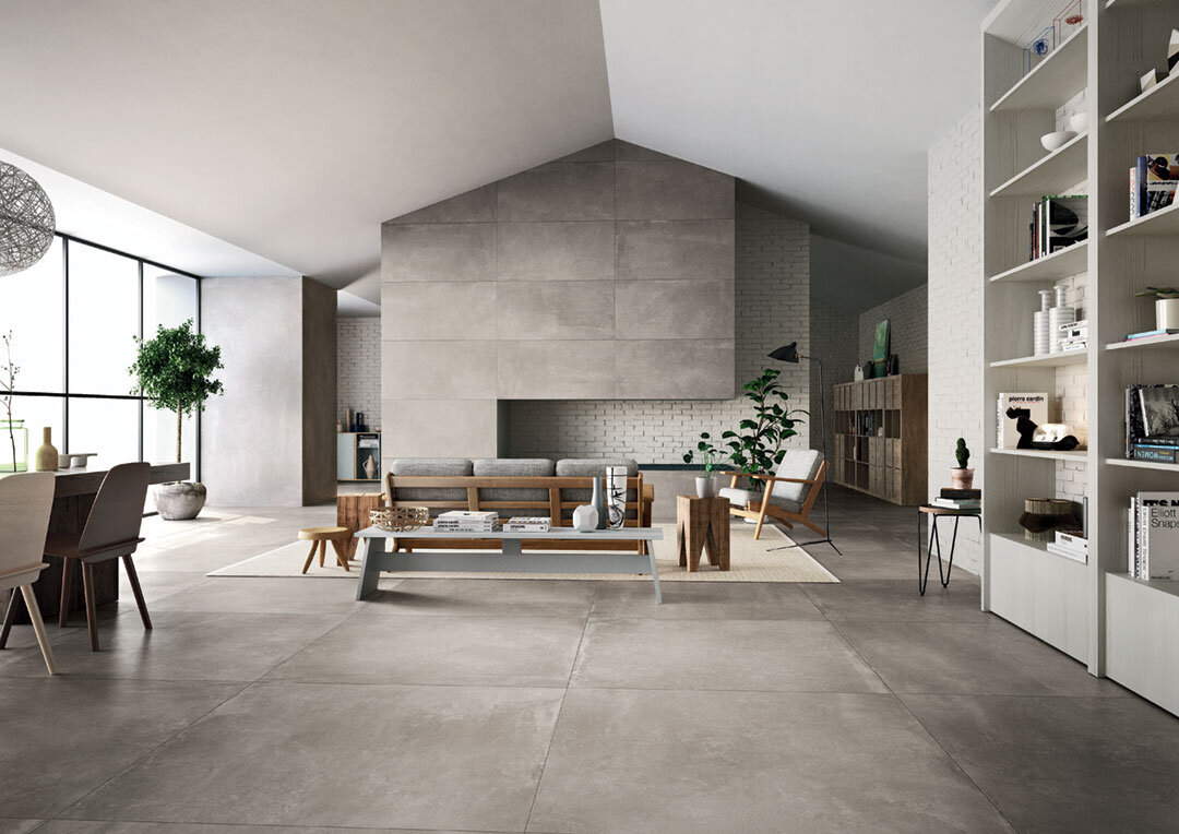 Happy Floors Premium Italian Porcelain, Tile That Looks Like Concrete