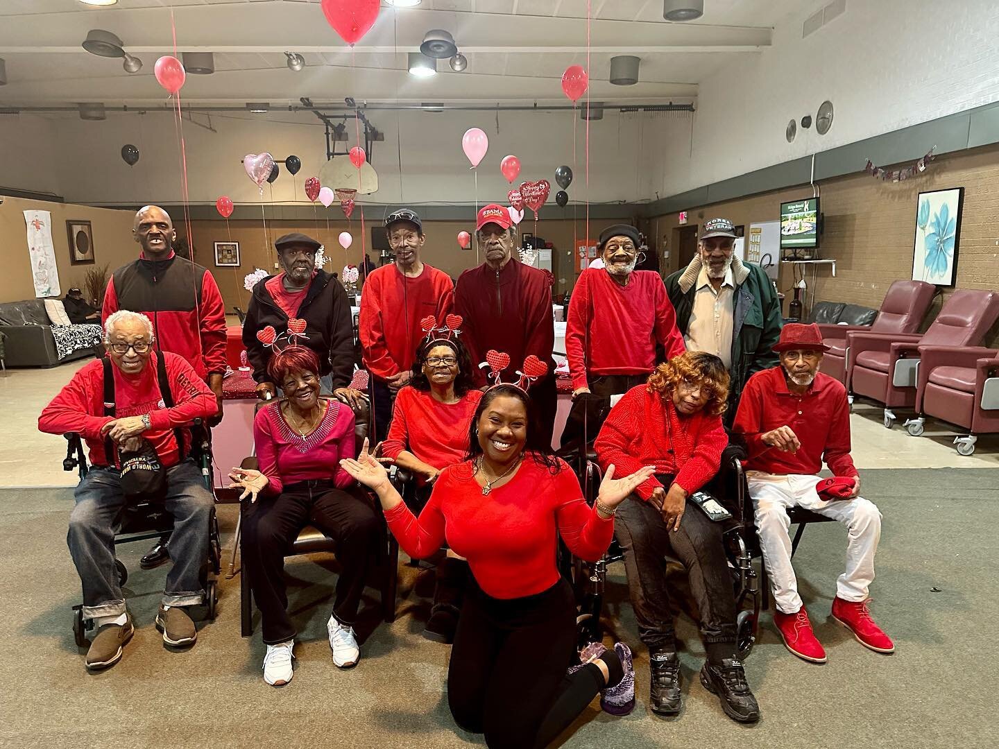 Happy Valentine&rsquo;s Day from my veterans and seniors @fhadultdaycare Kathelene&rsquo;s Adult Day Care. They all have a place in Nurse T&rsquo;s 💜

www.farmingtonhillsadultdaycare.com 
248-313-2275
.
.
.
@deptvetaffairs 
@dethealth 
@michiganchro