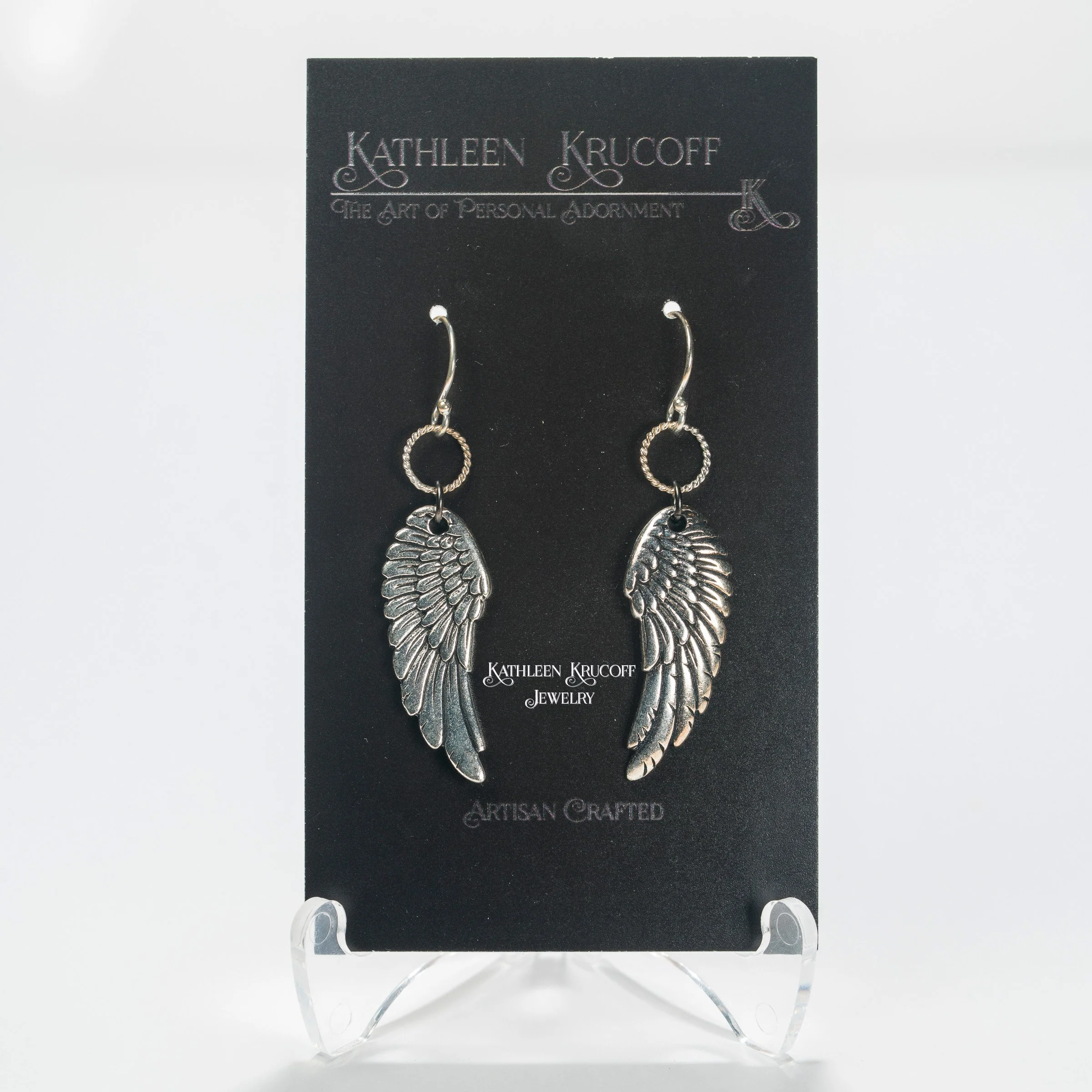 Kathleen Krucoff Designed - Angel Wing Earrings