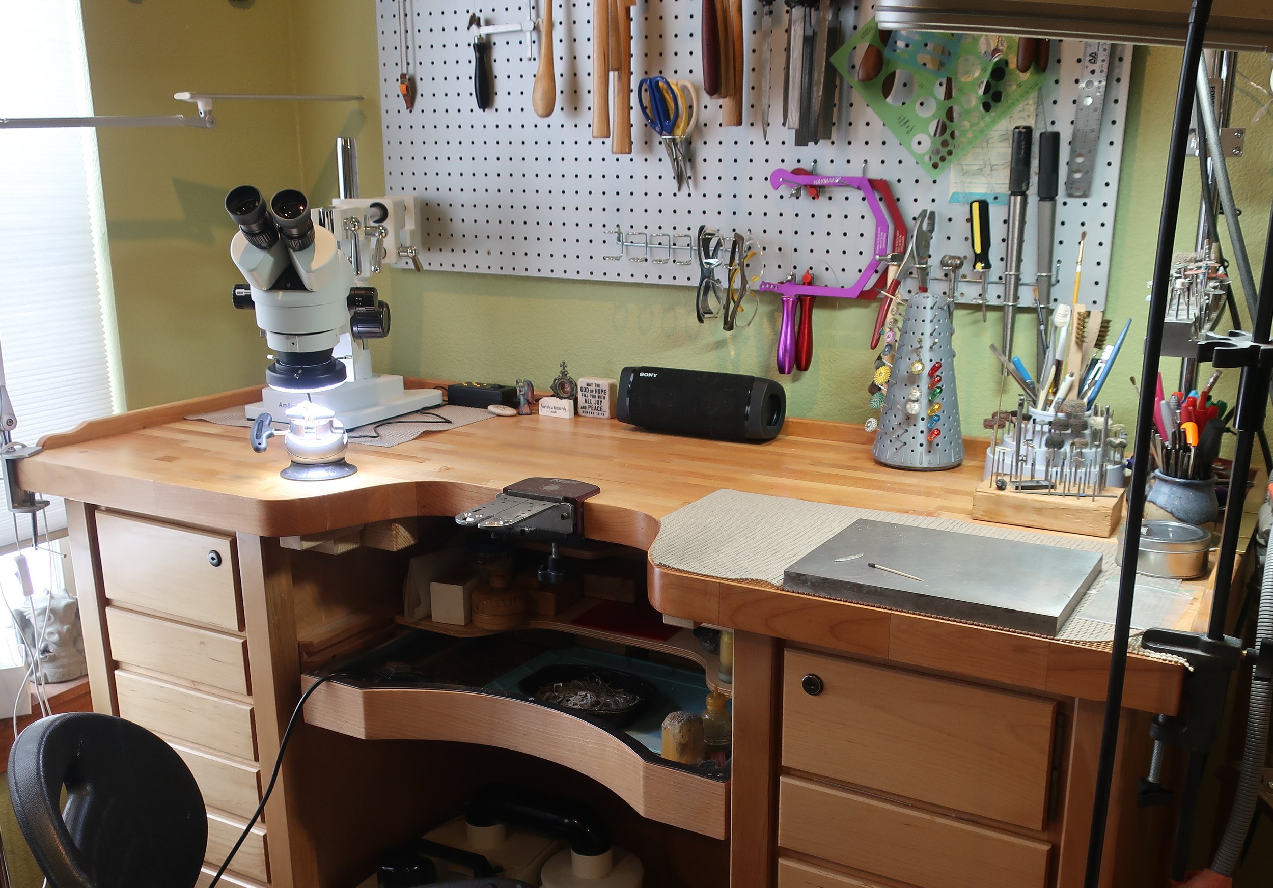 my workbench area