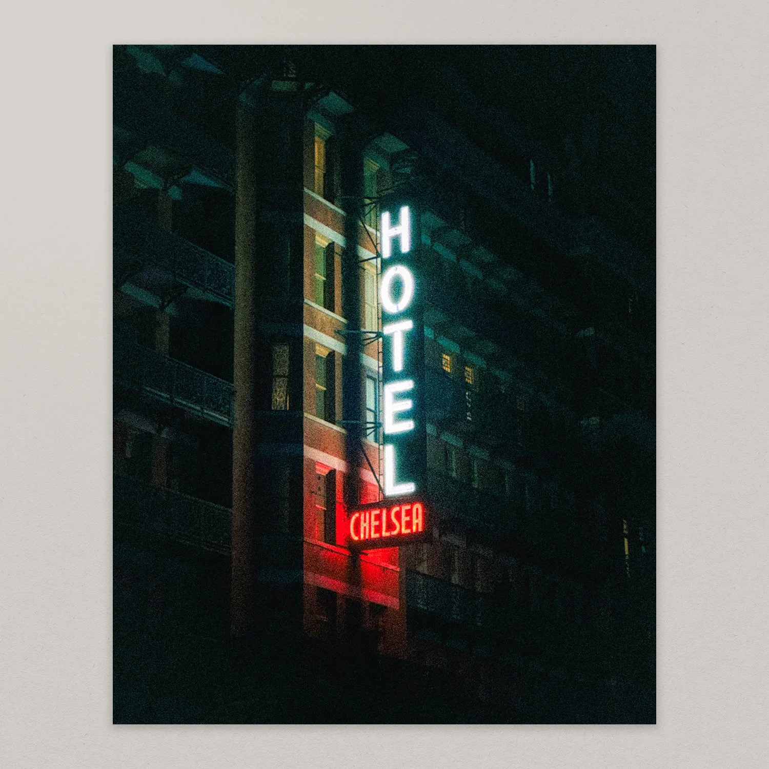 Chelsea Hotel, 8"x10" [Limited Time Release]