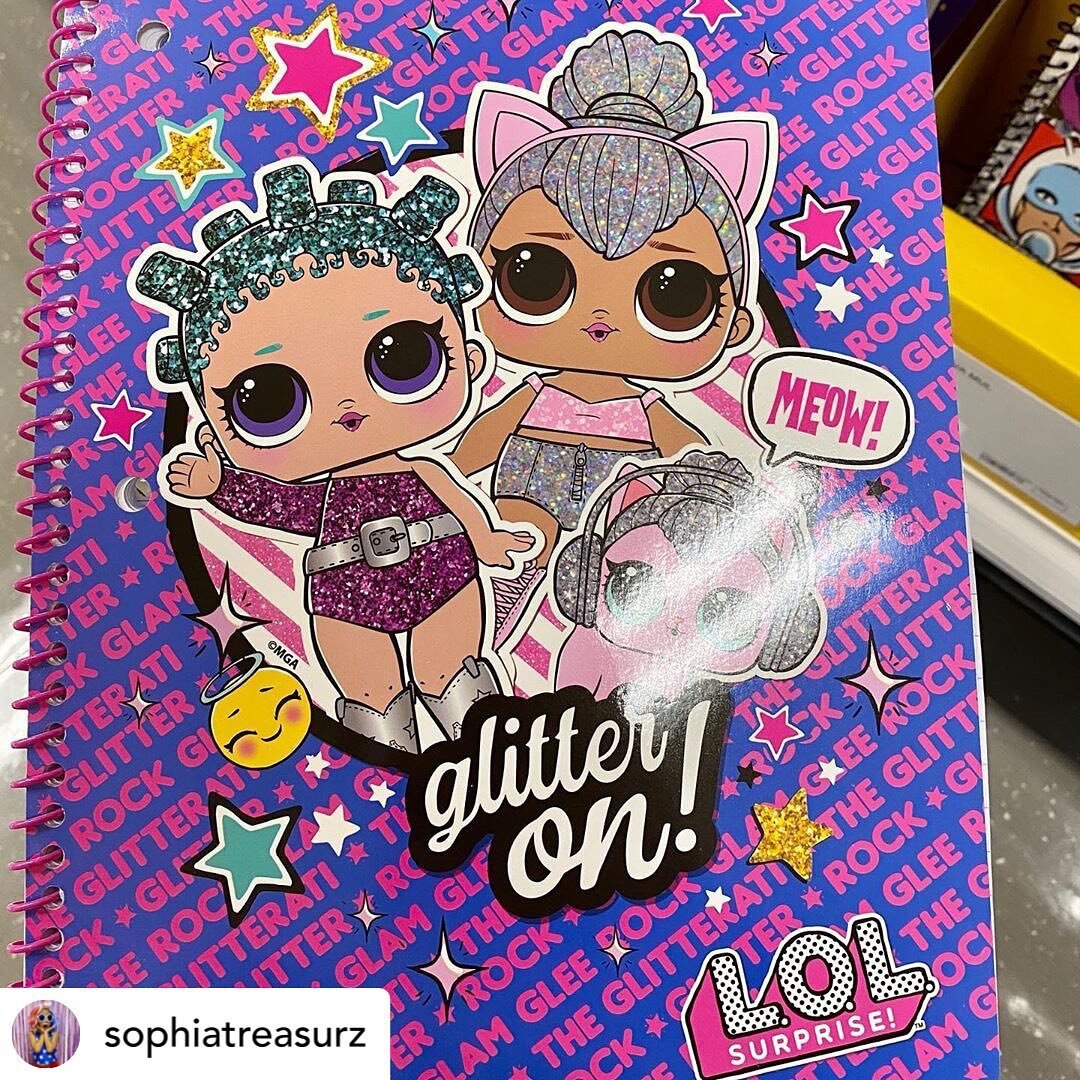 Our notebooks and folders for @lolsurprise can be found at @target for Back-to-School 2020!💗💜💙
.
.
.
📸Repost from @sophiatreasurz 

#backtoschool #target #targetfinds #lolsurprise #loldoll #notebooks #stationery #love #backtoschool2020 #repost #t