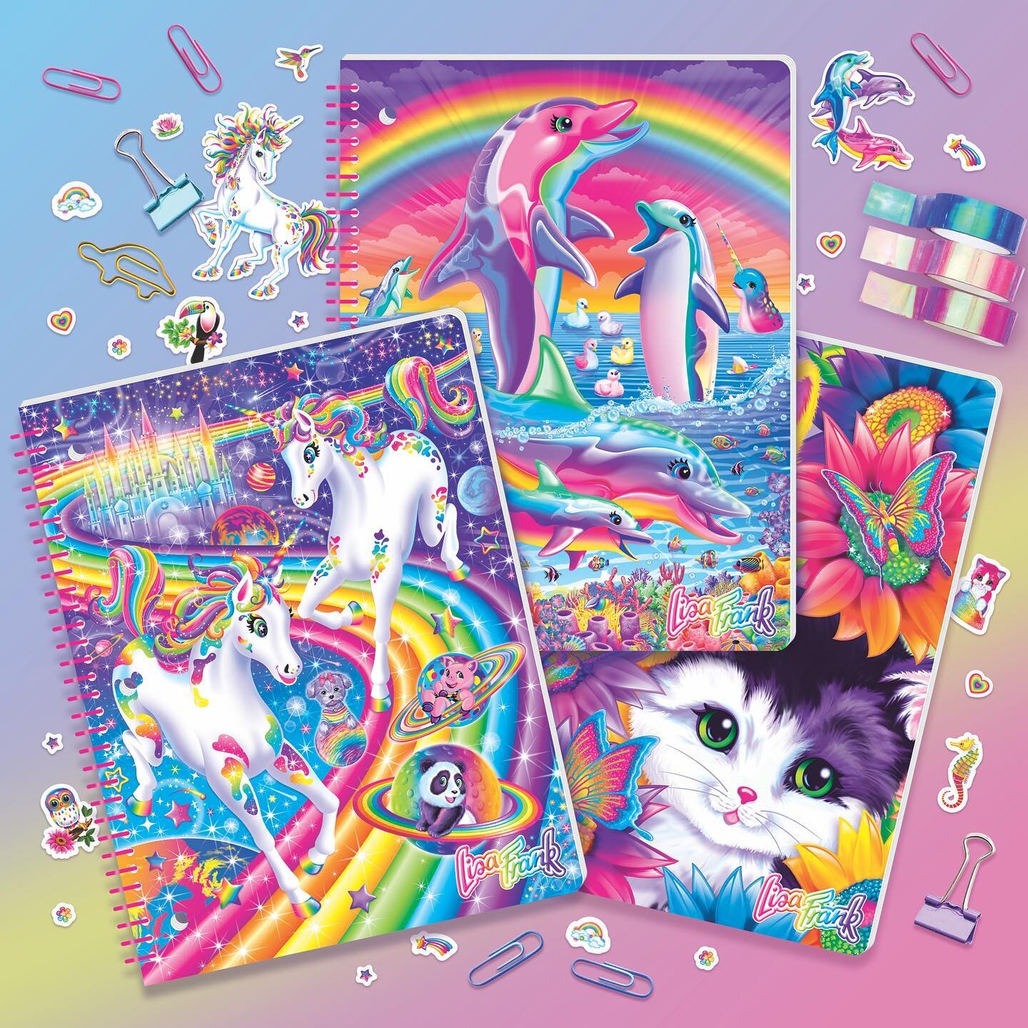 The cutest @lisafrank notebooks are perfect for getting back to school or starting to work again! You can find them at @target !💞🦄🌈🦋
.
.
.
#backtoschool #target #lisafrank #backtoschool2020 #targetfinds #targettalent #targetdoesitagain #lisafrank