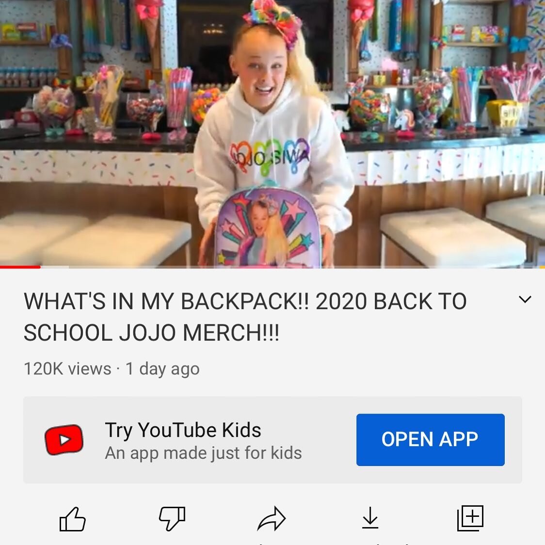 💜TAP THE LINK IN OUR BIO TO WATCH💜Thank you @itsjojosiwa for showing our stuff in your back to school video for @walmart !!! We love you! 

#jojosiwa #backtoschool #walmart #stationery #kidsfashion #kidsactivities #nyc #backtoschool2020 #walmartfin